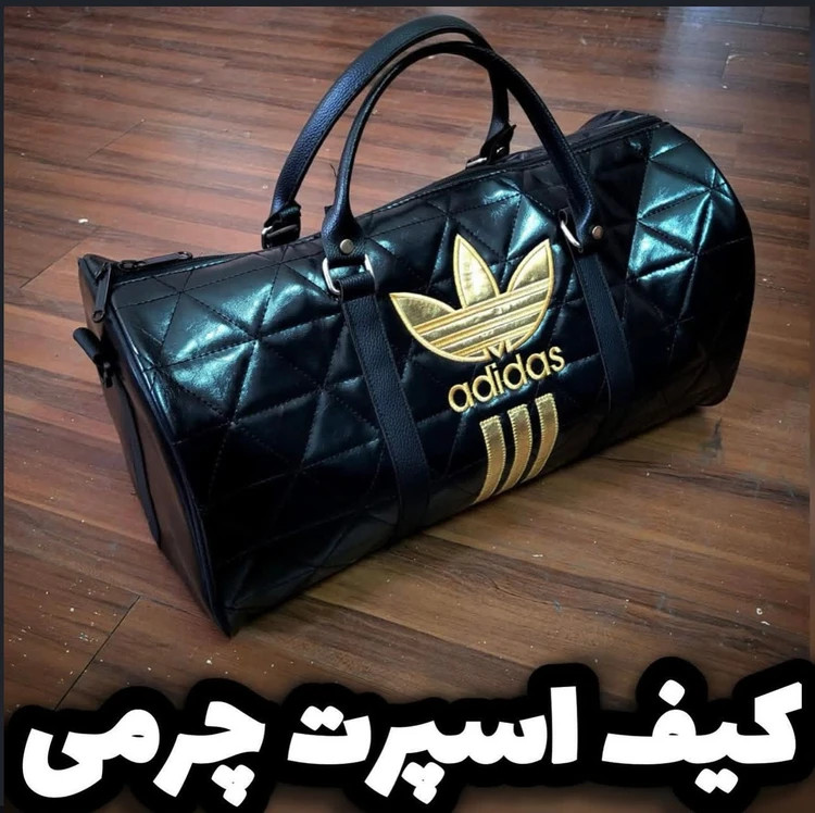 یه کیف چرم مصنوعی بسیار باکیفیت و جذاب😍مناسب باشگاه و مسافرت