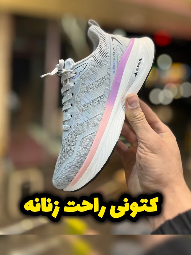 حراج کتونی زنانه راحت پا مناسب پیاده روی و باشگاه و روزمره محصول ویتنام