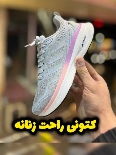 حراج کتونی زنانه راحت پا مناسب پیاده روی و باشگاه و روزمره محصول ویتنام