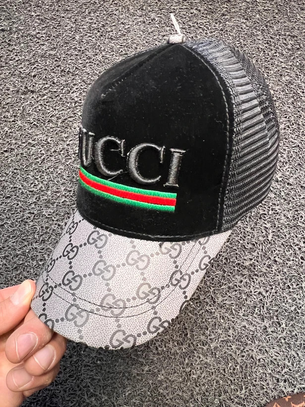 کلاه اسپرت پشت تور برند گوچیGUCCI و فندیFENDI و لویی ویتونLV اورجینال