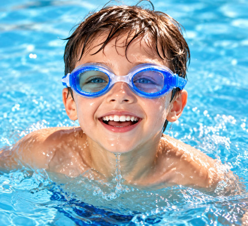 عینک شنای کیفی بچگانه/دخترانه و پسرانه/ ارسال فوری
